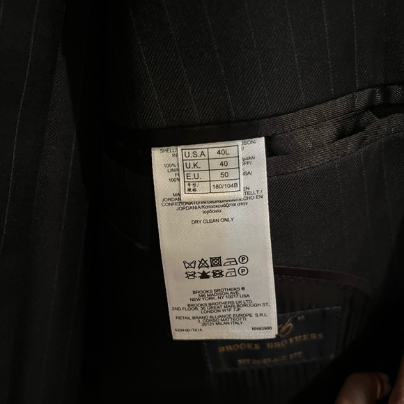 Men’s Brooks Brothers Suit. 40L - Picture 2 of 8